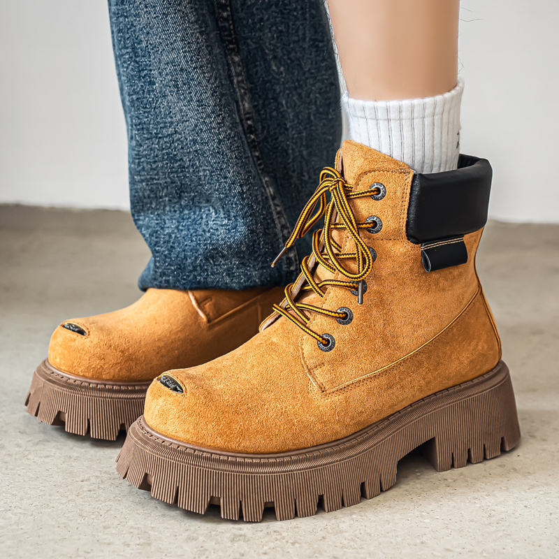 Men Shoes Classic - أحذية كلاسيكية عالية الرقبة للرجال من