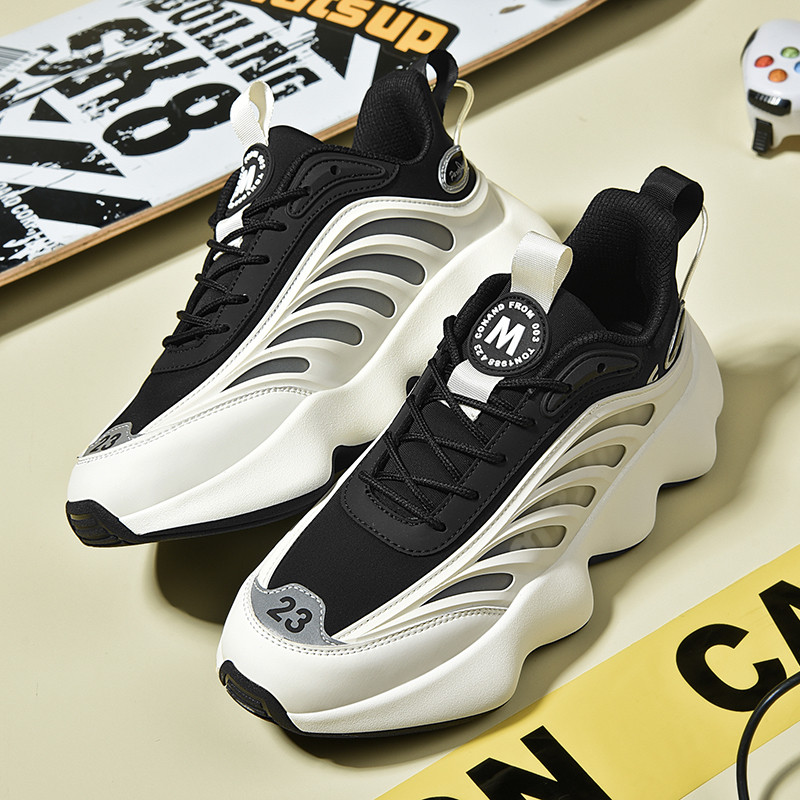 Men Shoes Vans - أحذية ركض فاخرة جيدة التهوية للرجال