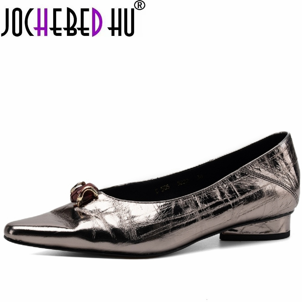 Men Shoes Men - 【JOCHEBED HU】حذاء نسائي مصنوع يدويًا من