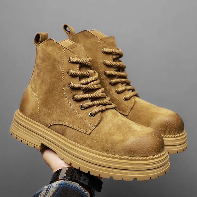 Men Shoes Classic - أحذية رجالية عالية الجودة للكاحل، أحذية