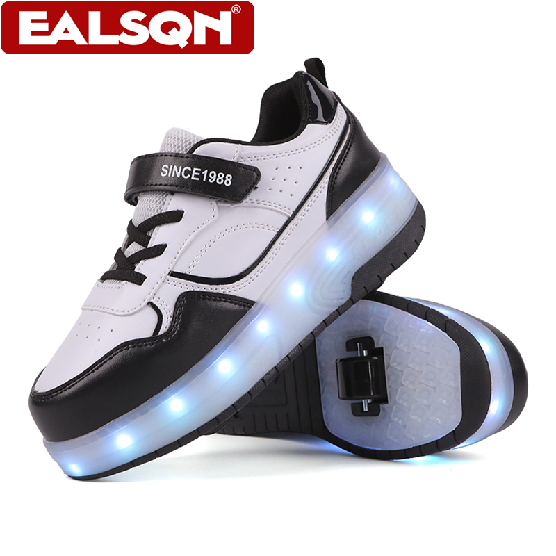 Men Shoes Men - أحذية تزلج جديدة للأطفال مزودة بإضاءة