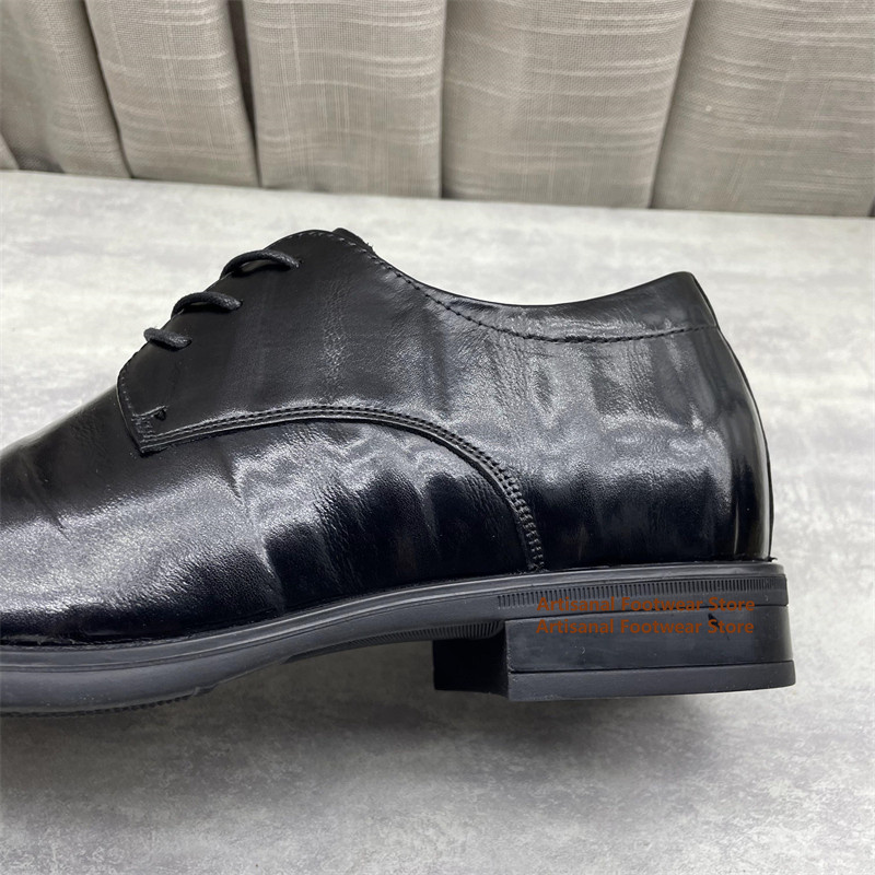 أحذية أكسفورد رجالية سوداء من  - مراجعة Men Shoes Classic وسعره