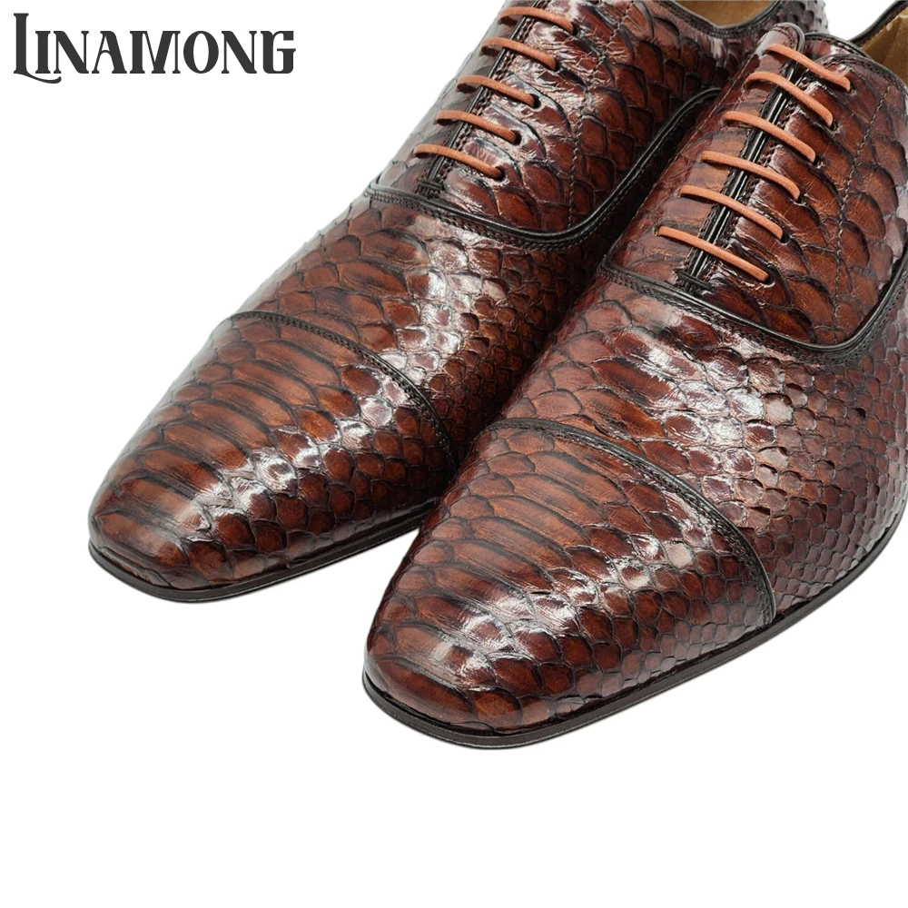 أحذية أكسفورد بنية من الجلد ال - مراجعة Men'S Shoes Limited Edition وسعره