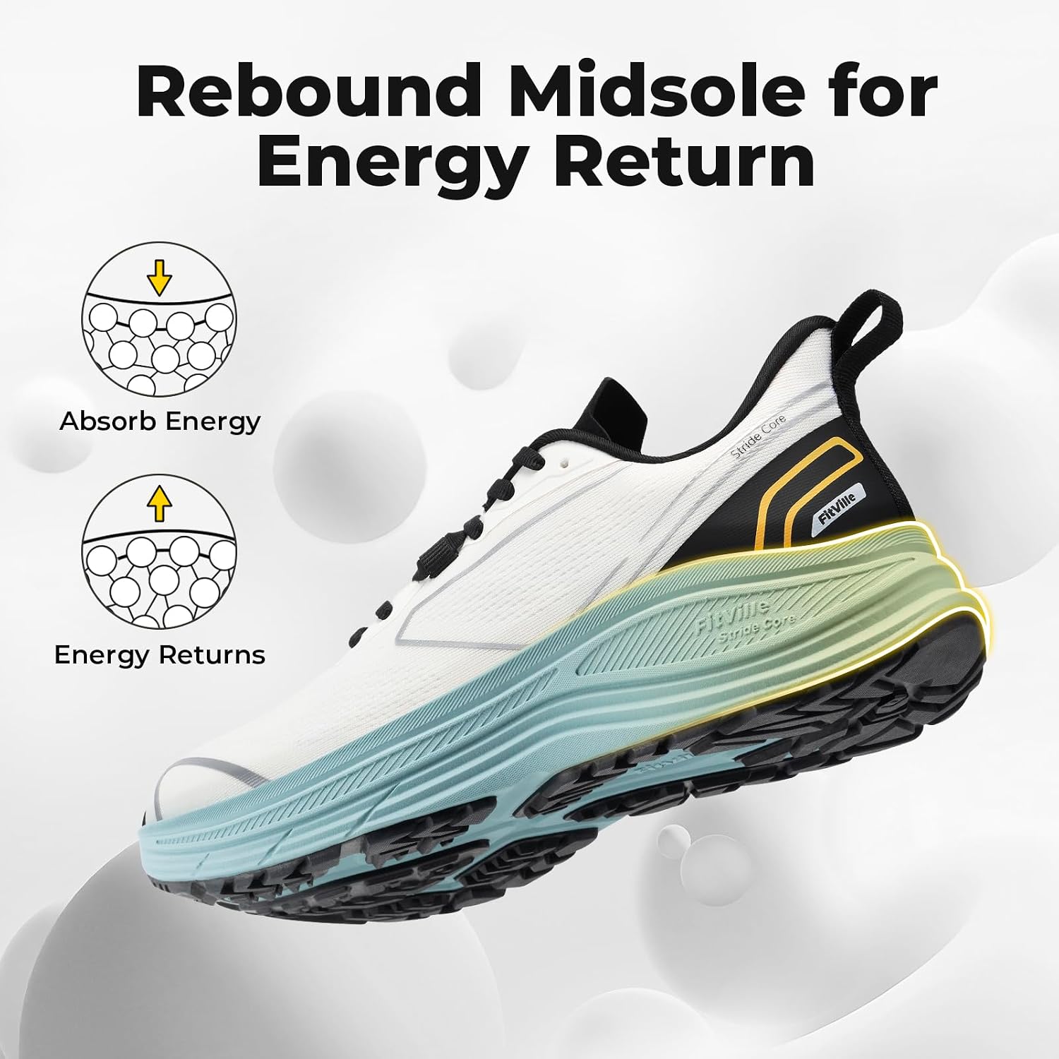 أحذية FitVille الرياضية للرجال - مراجعة Men'S Shoes For Plantar Fasciitis وسعره