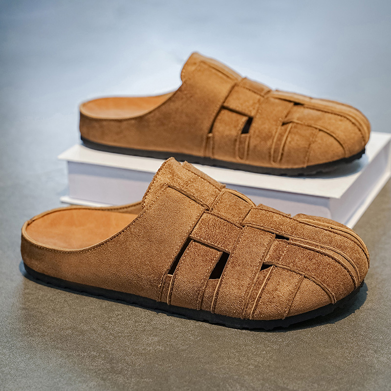أحذية صيفية رجالية مسطحة للخار - مراجعة Men Shoes Size 11 وسعره