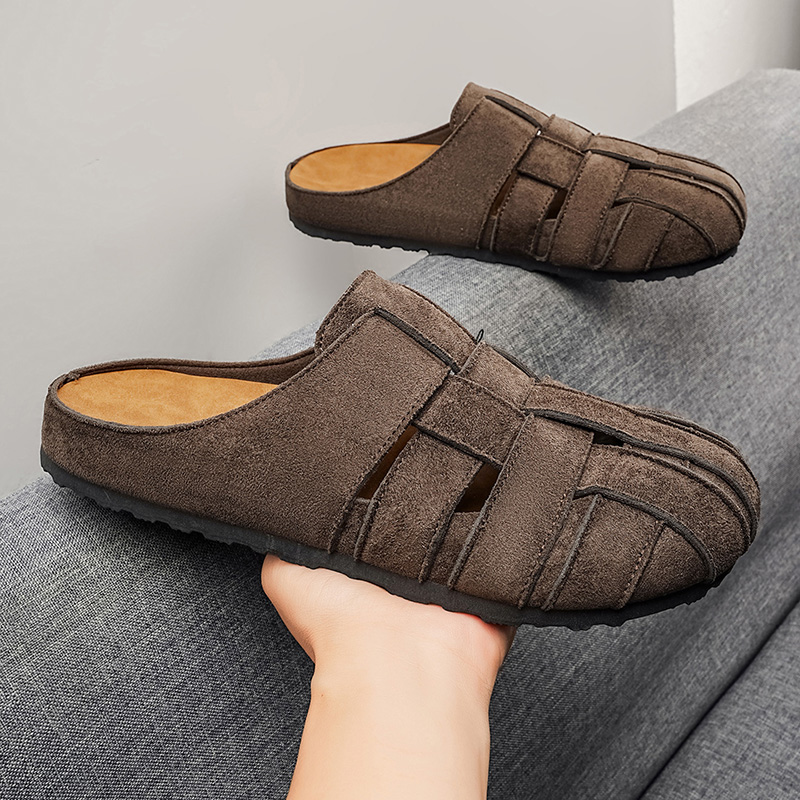 أحذية صيفية رجالية مسطحة للخار - مراجعة Men Shoes Size 11 وسعره
