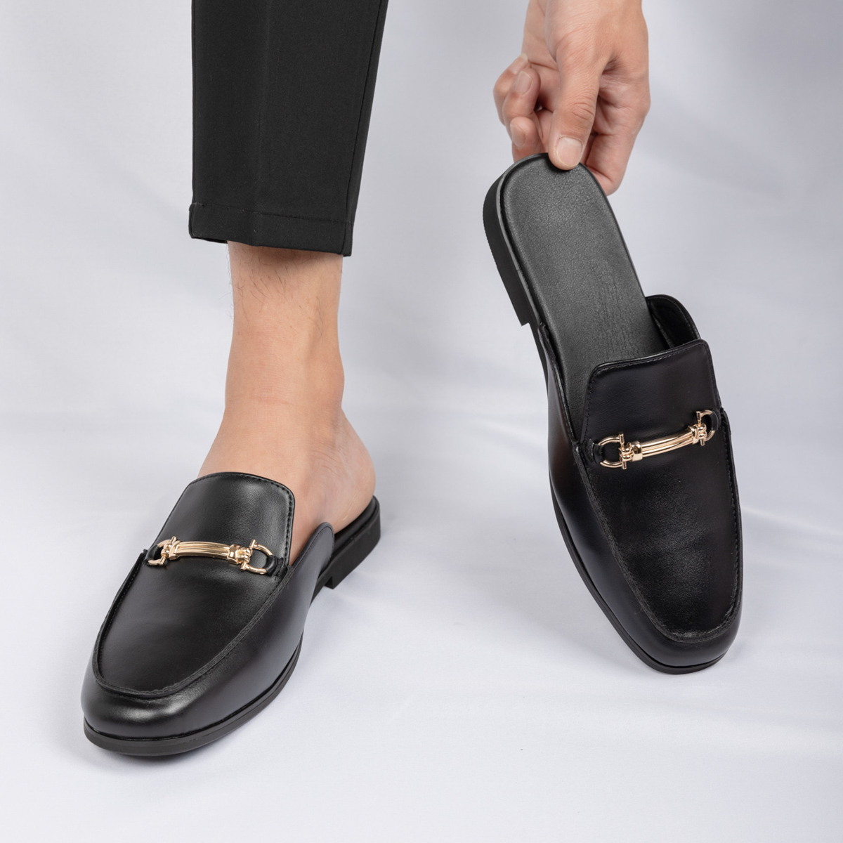 موضة الرجال الانزلاق على نصف ا - مراجعة Men Shoes Classic وسعره