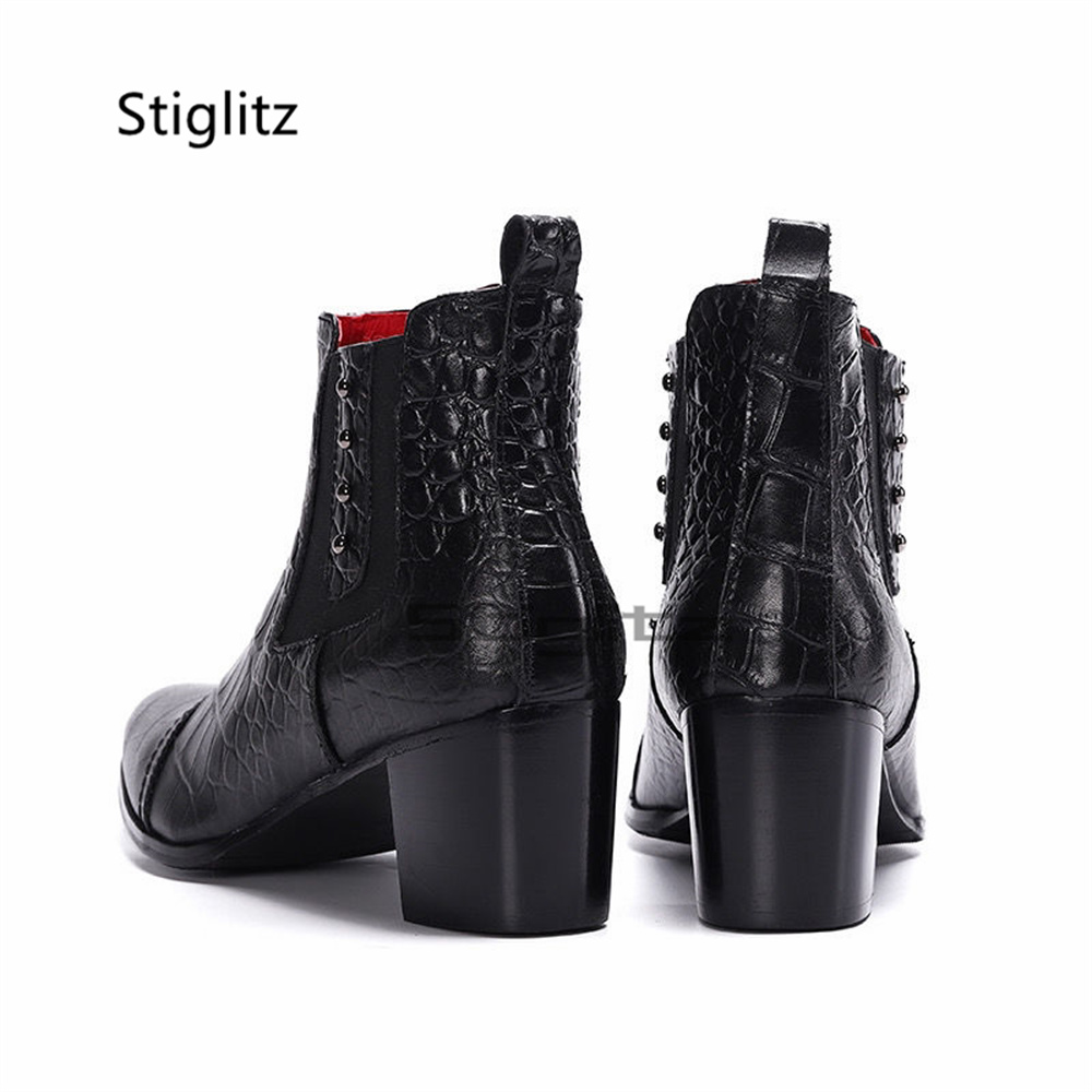 أحذية تشيلسي رجالية بكعب عالٍ  - مراجعة Men Shoes Size 11 وسعره