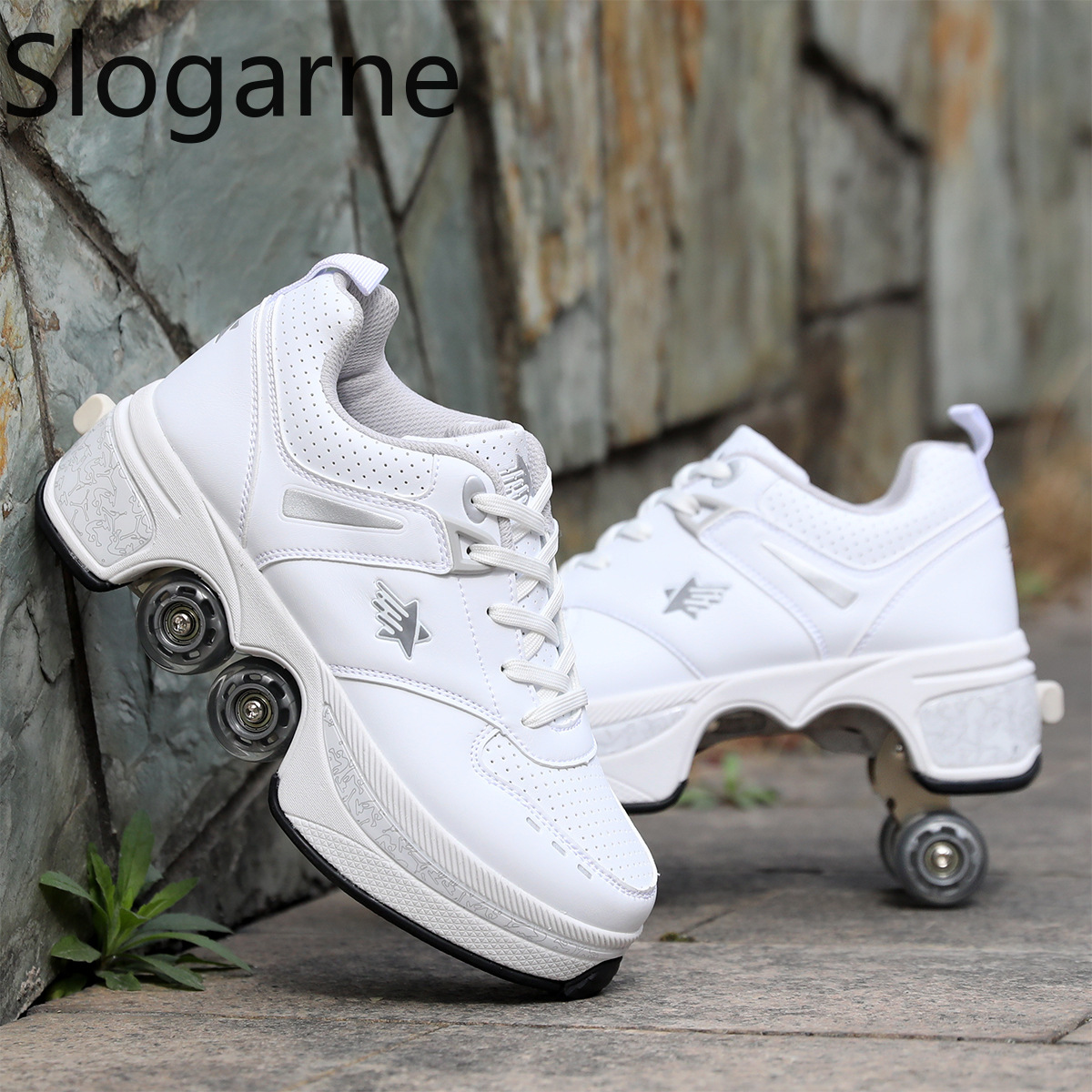 النساء 4 عجلات تشوه زلاجات دوا - مراجعة Men Shoes Men وسعره
