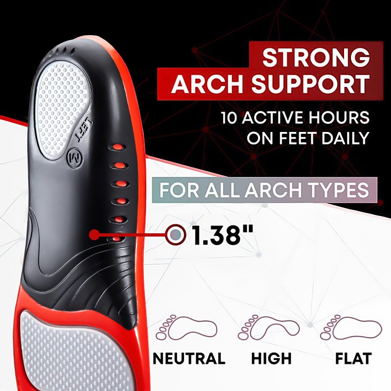 النعال الرياضية العظام للأقدام - مراجعة Men'S Shoes For Plantar Fasciitis وسعره
