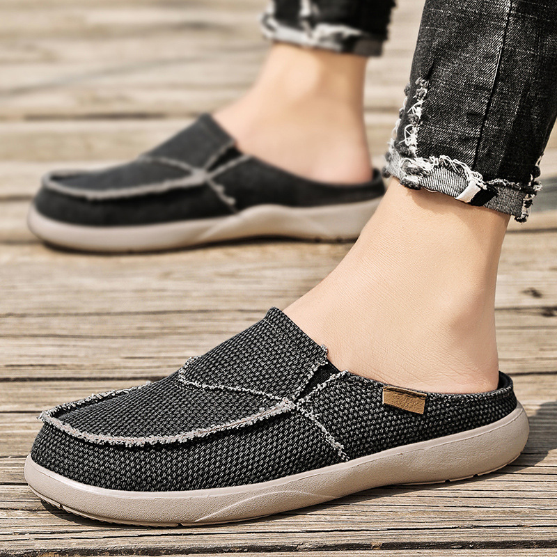 الدنيم قماش الرجال حذاء كاجوال - مراجعة Men Shoes Vans وسعره