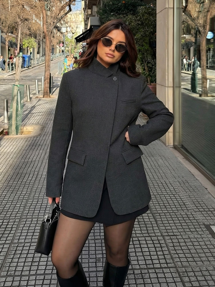 جاكيت بليزر نسائي جديد لربيع 2 - مراجعة Men Shoes Jd وسعره