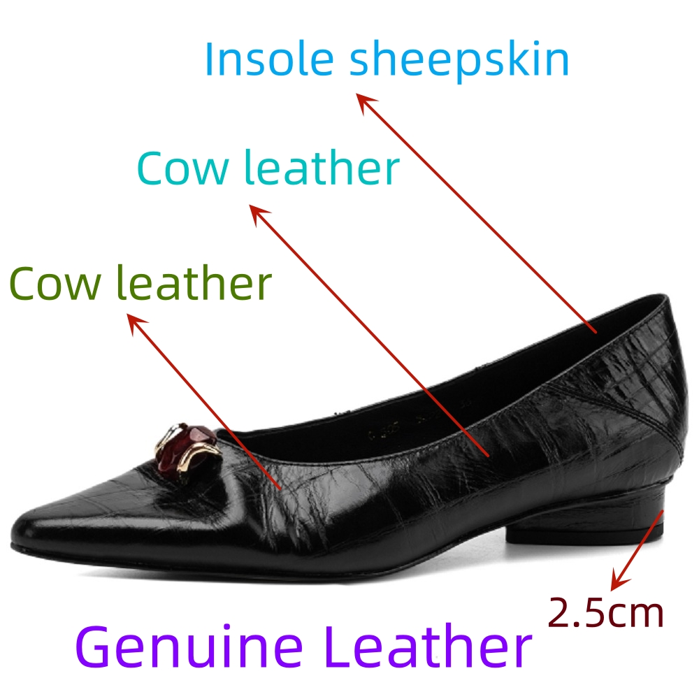 【JOCHEBED HU】حذاء نسائي مصنوع  - مراجعة Men Shoes Men وسعره