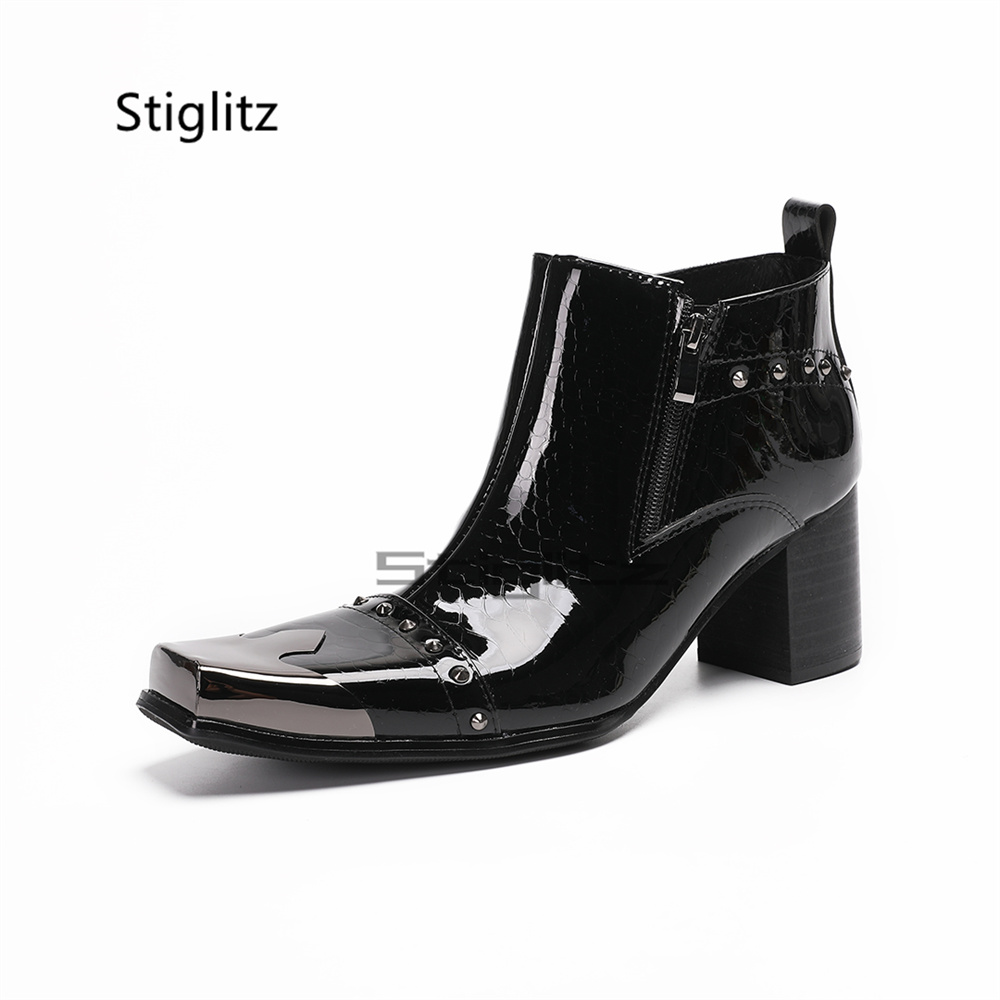 أحذية تشيلسي رجالية من الجلد ا - مراجعة Men Shoes Size 11 وسعره