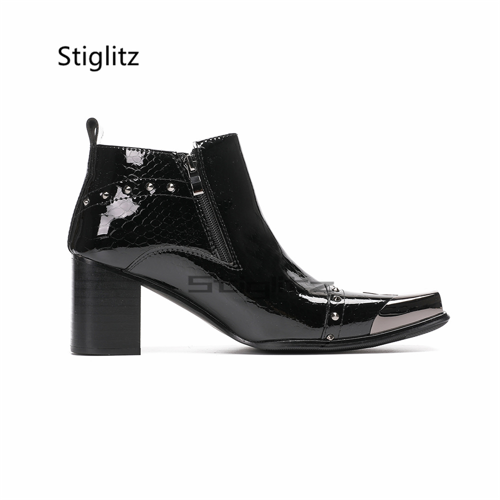أحذية تشيلسي رجالية من الجلد ا - مراجعة Men Shoes Size 11 وسعره