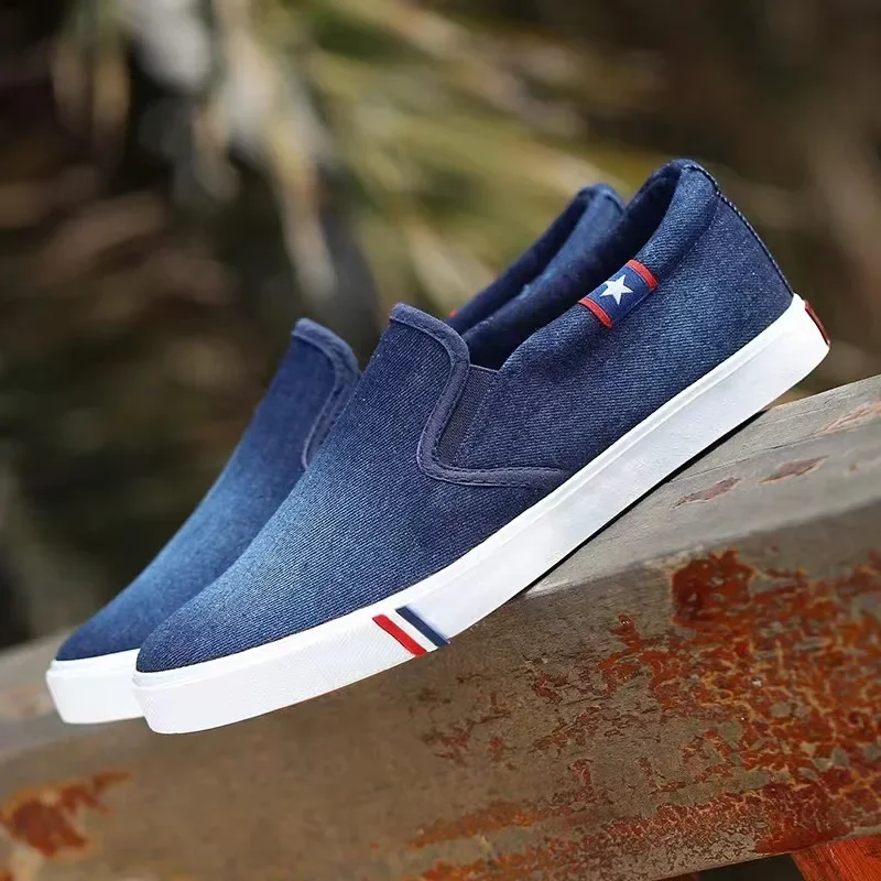 الدنيم حذاء قماش رجالي الانزلا - مراجعة Men Shoes Vans وسعره